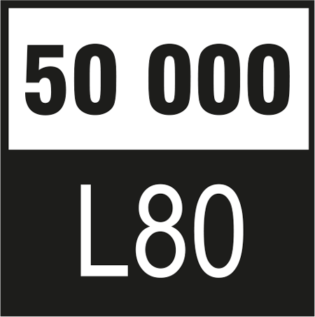 Lebensdauer50000-L80