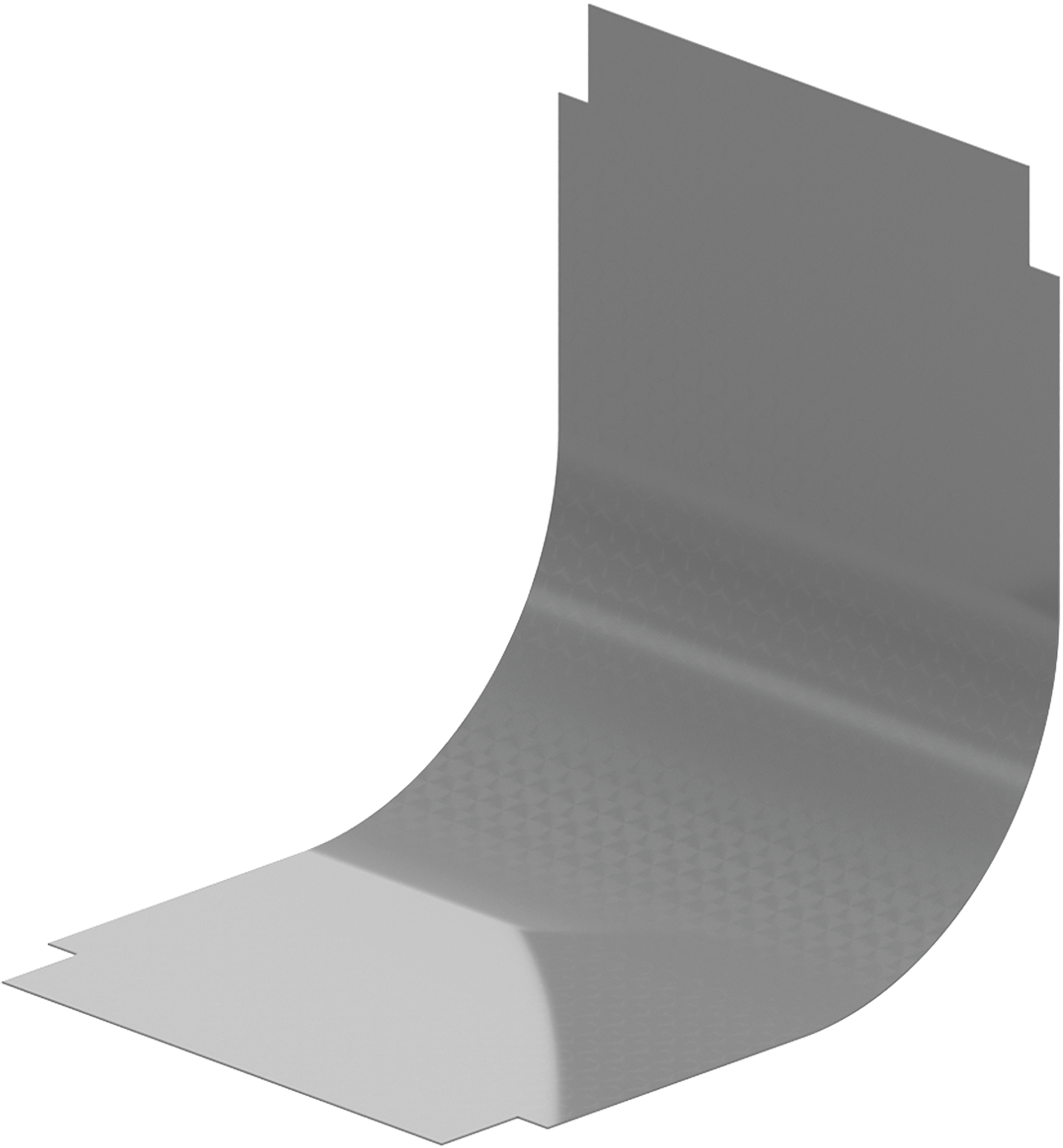 KBL-DAU Deckel Bogen aufwärts 50 mm Stahlblech, Zinkmagnesium