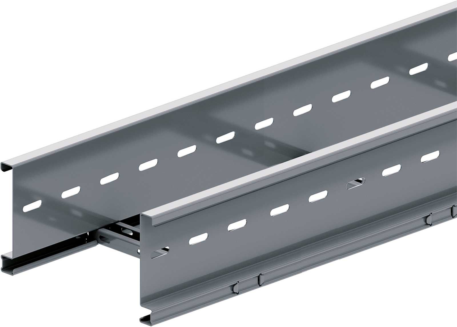 KLL 110 Kabelleiter 3000 x 300 x 110 , 1,25 mm Stahlblech, Zinkmagnesium