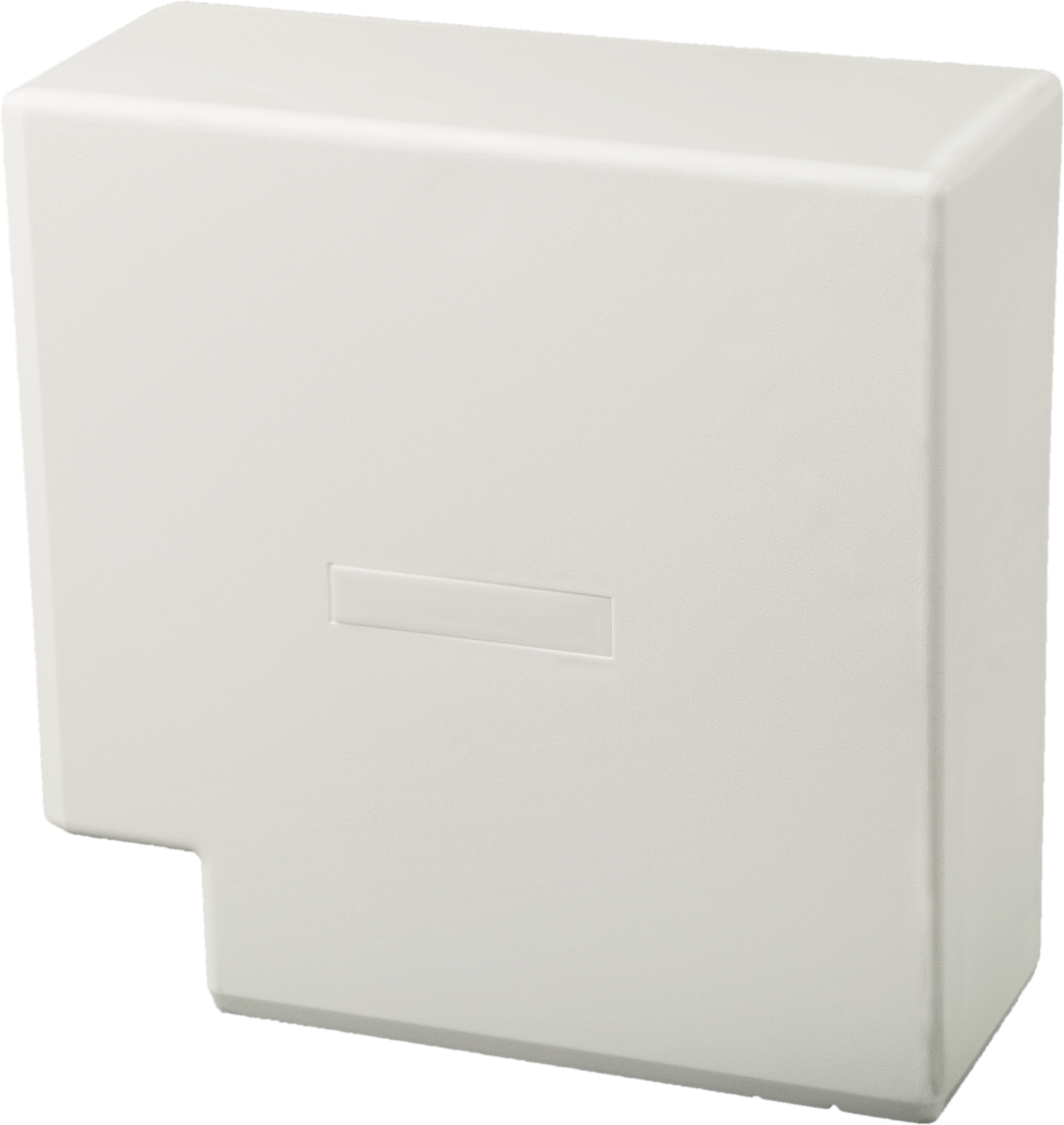CK 60 Flat Corner 60x60 mm pure white RAL 9010 ABS