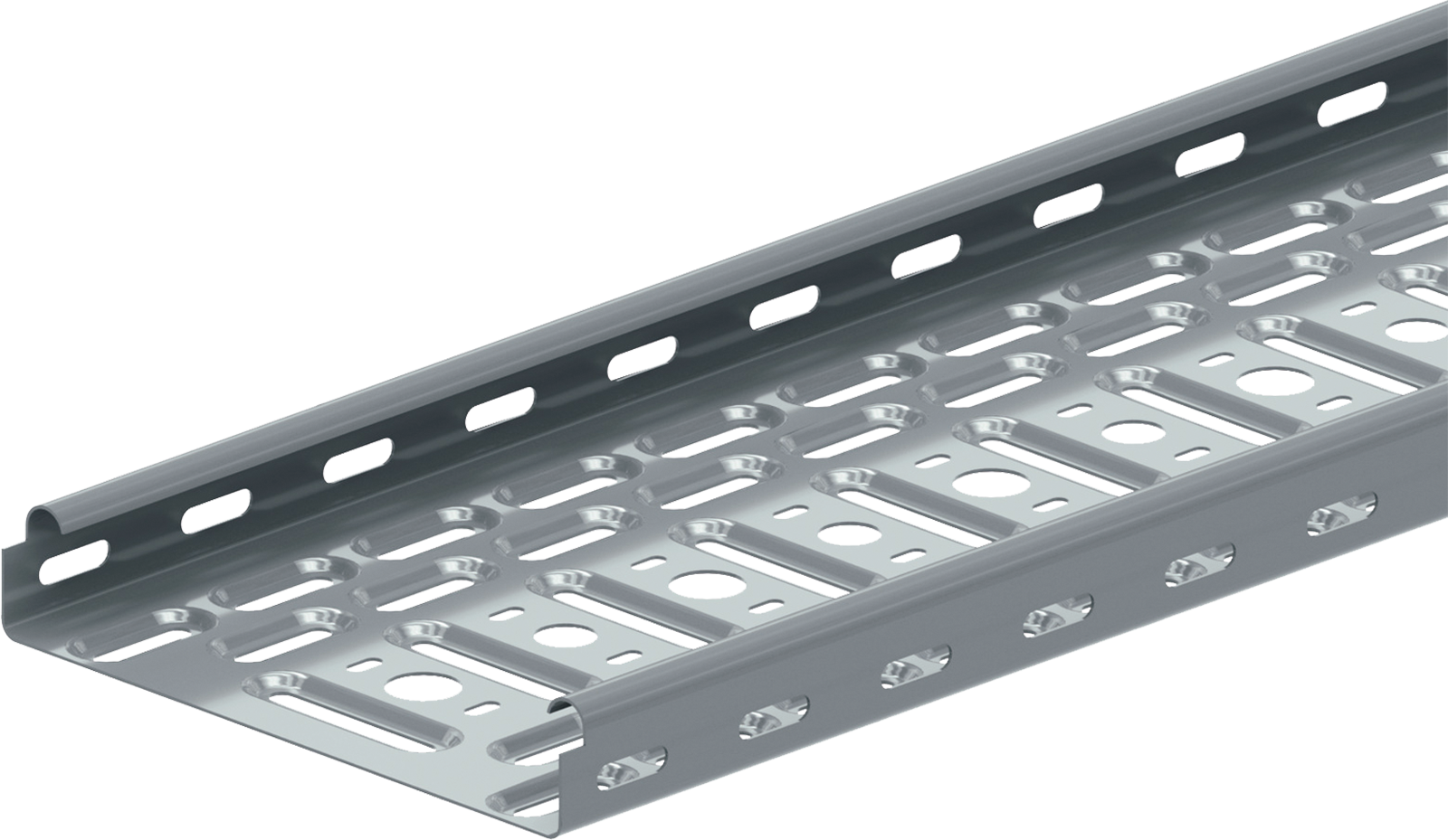 KBL 35, Kabelbahn m. Verbinder 3000 x 150 x 35 , 0,75 mm Stahlblech, Sendzimirverzinkt