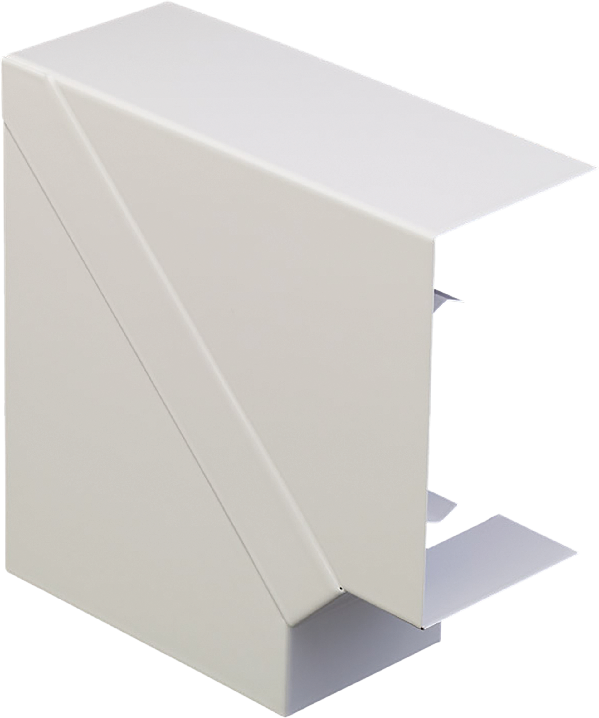 BRS-F Flachwinkel Für: 200 x 72 mm Stahlblech, RAL 9010