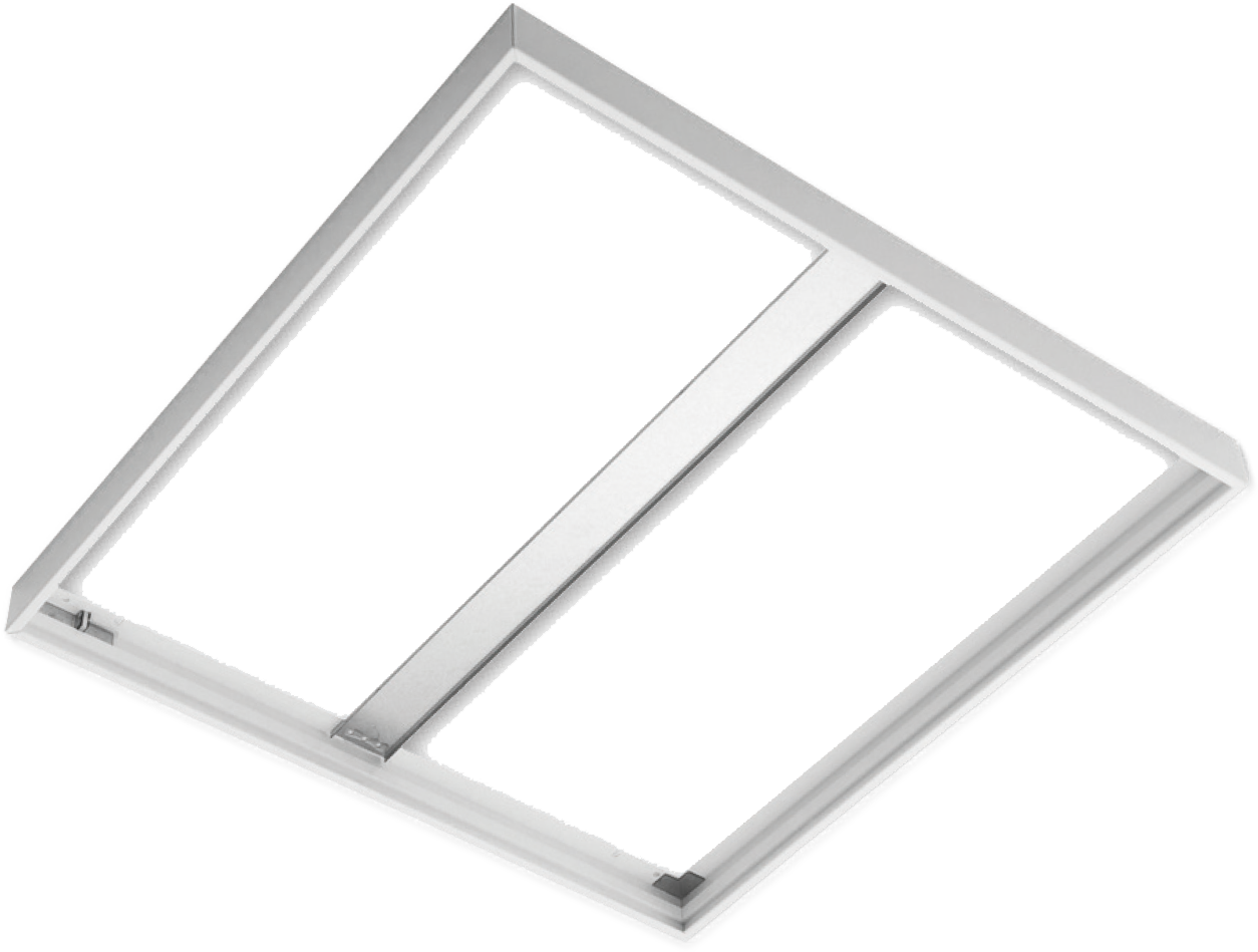 Anbaurahmen für Panel PLM Modul 625, weiß 626x626x51 mm