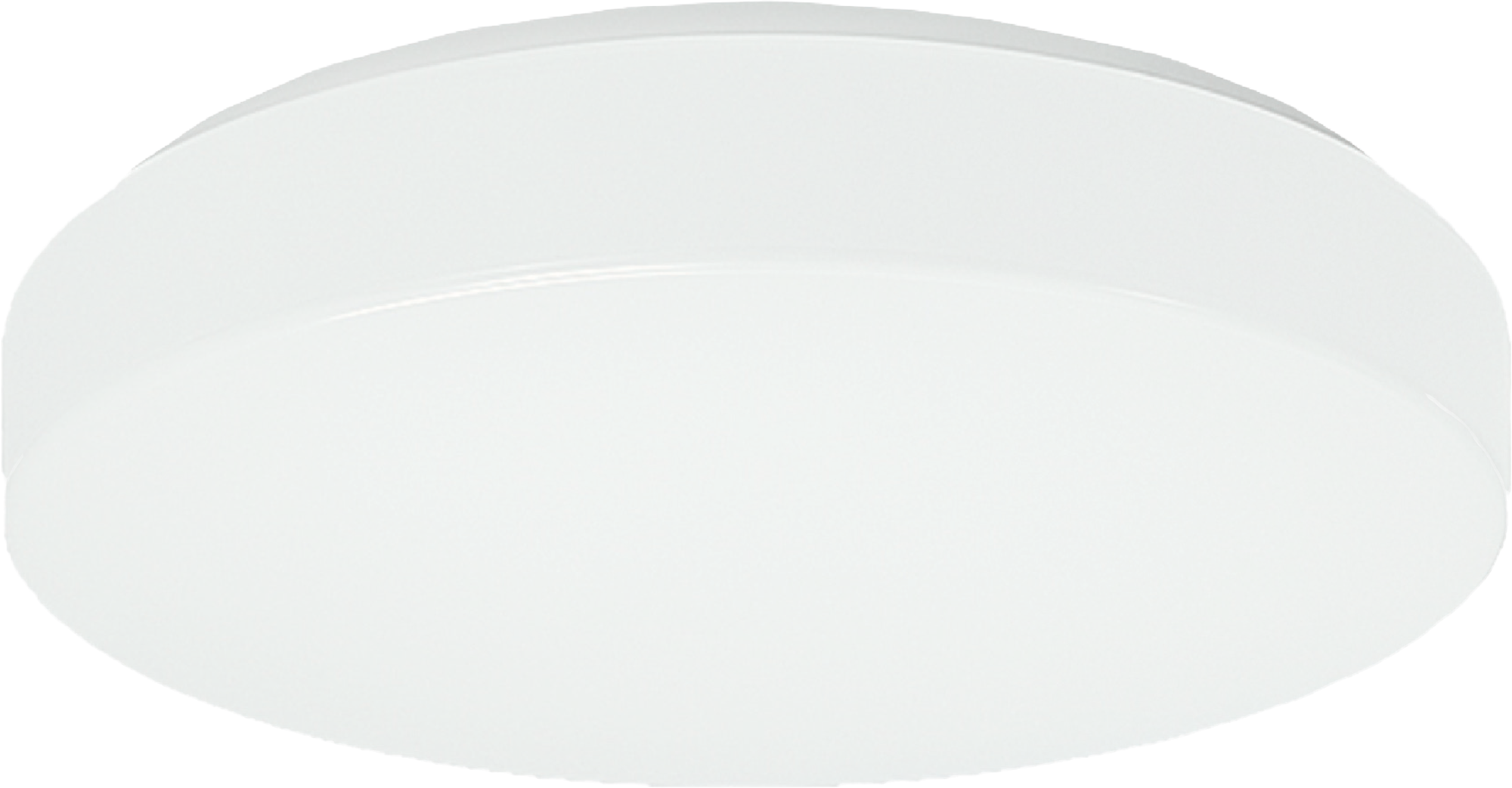 LED-Anbaul. RLF-290.21.4 IP40 einstellbar 8-21W, 3000K/4000K, 1200lm-2600lm, ø290 mm, Wanne opal flach,PMMA,AC/DC