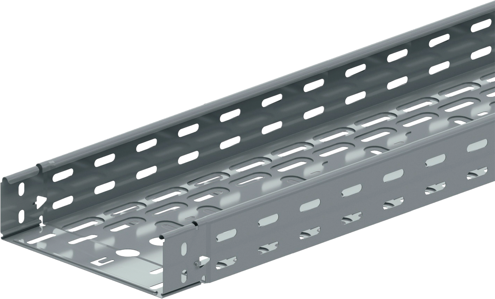ZMKBLS 60, Kabelbahn m. klickbaren Verbindern 3000 x 100 x 60 , 0,75 mm Stahlblech, Zinkmagnesium