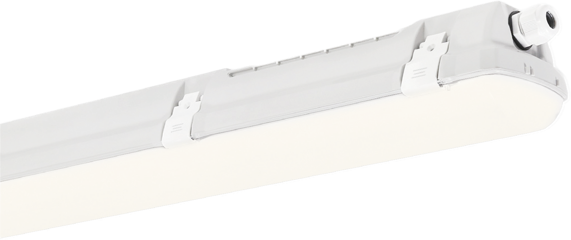 LED FR-Wannenl. 30120.27.4 IP66 16-27W, 2490-4200lm, 4000K ABS, 1170x98x91 mm, CRI>80