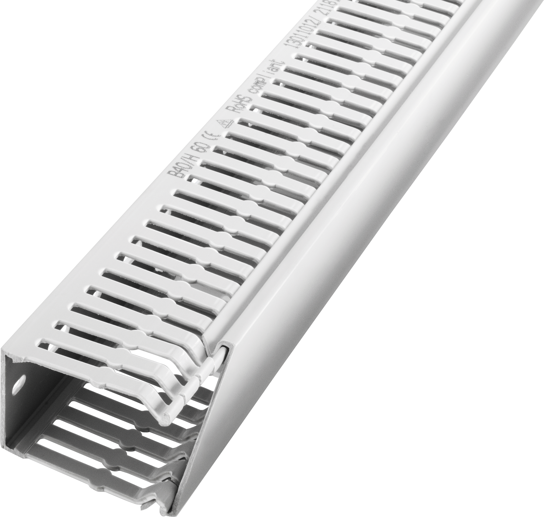 Terminal F 2000 halogenfrei 40 x 80 mm, RAL 7035 VE: 32 m