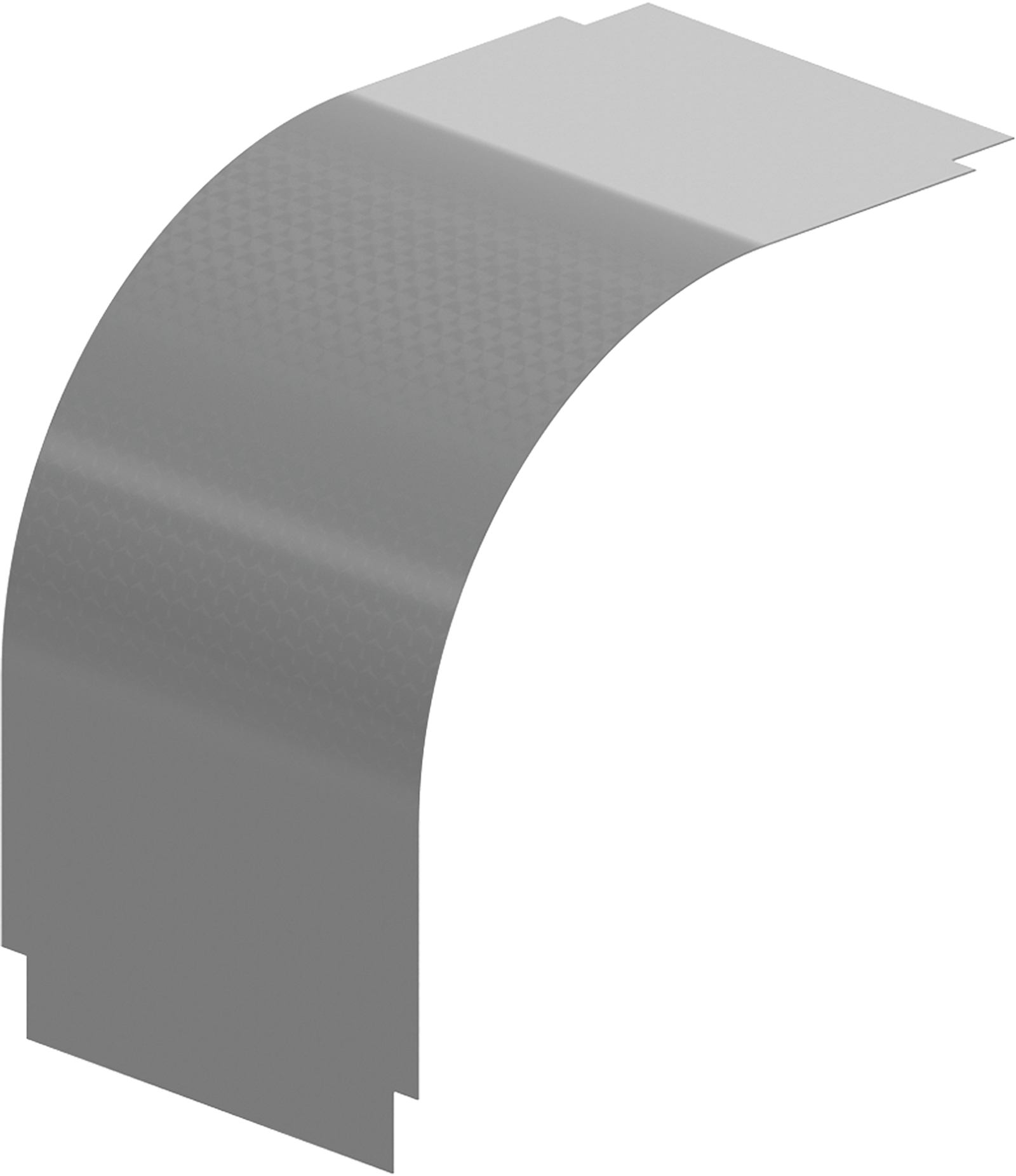 KBL-DAB Deckel Bogen abwärts 300 mm f. Bauhöhe 60mm Stahlblech, Sendzimirverzinkt