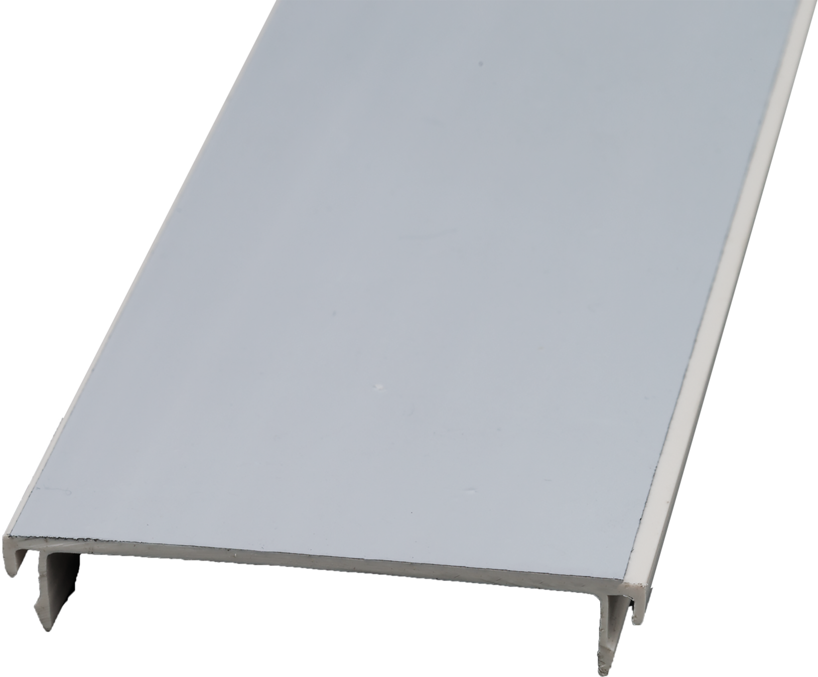 Cover BR 80 mm white RAL 9010 rigid PVC